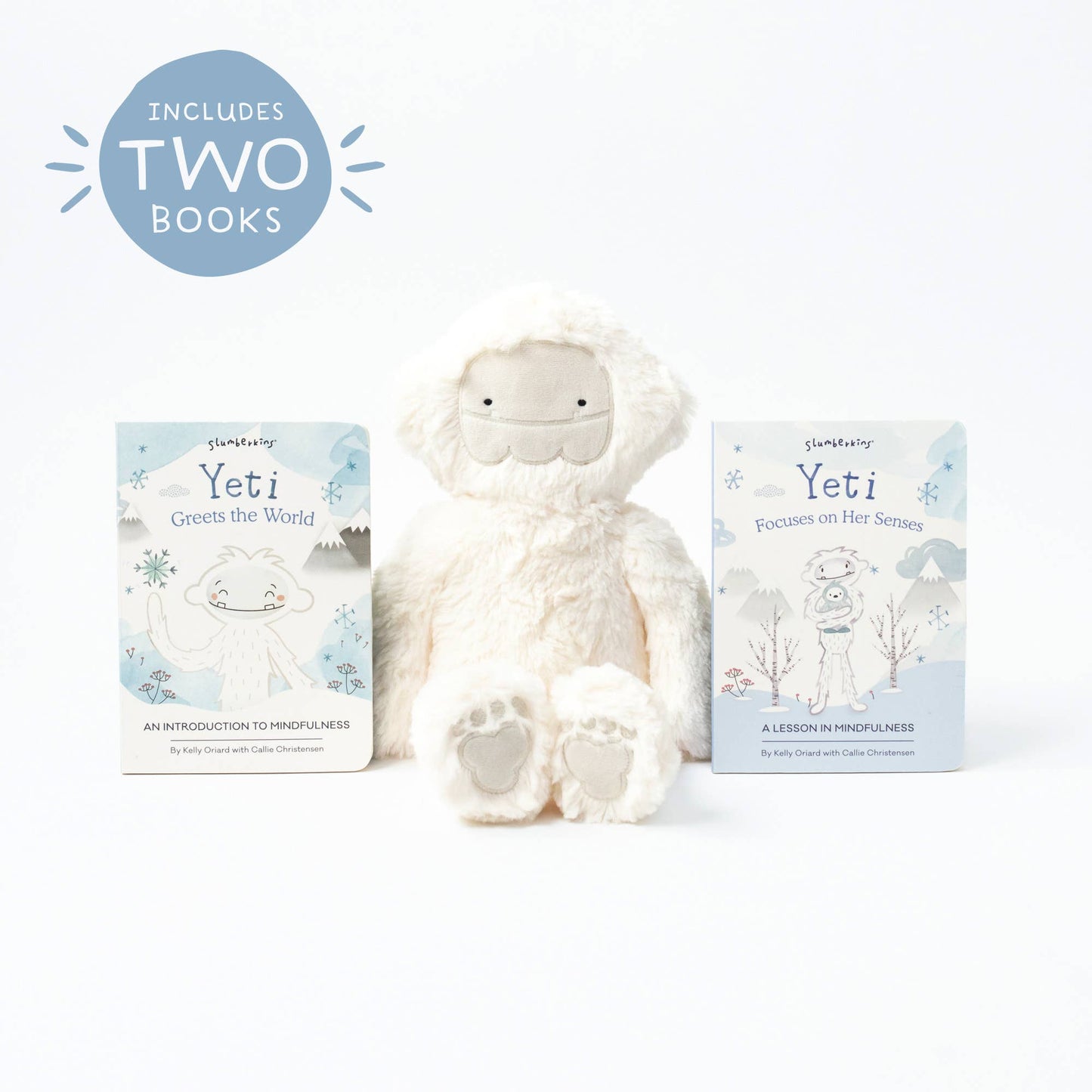 Yeti's Mindfulness Plush Set - with 2 books!