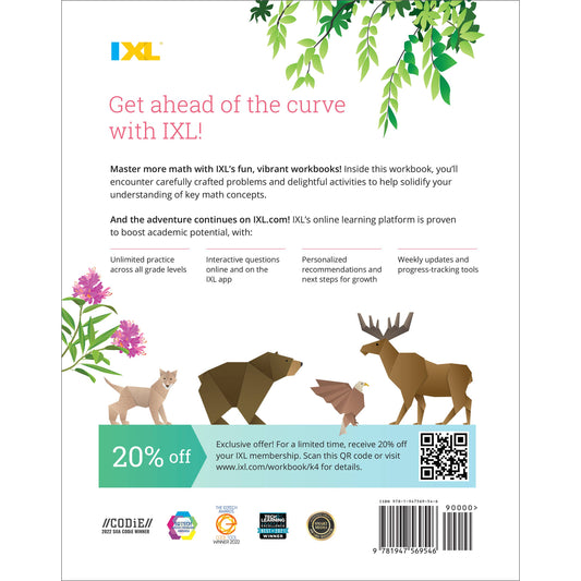 IXL Ultimate Kindergarten Math Workbook