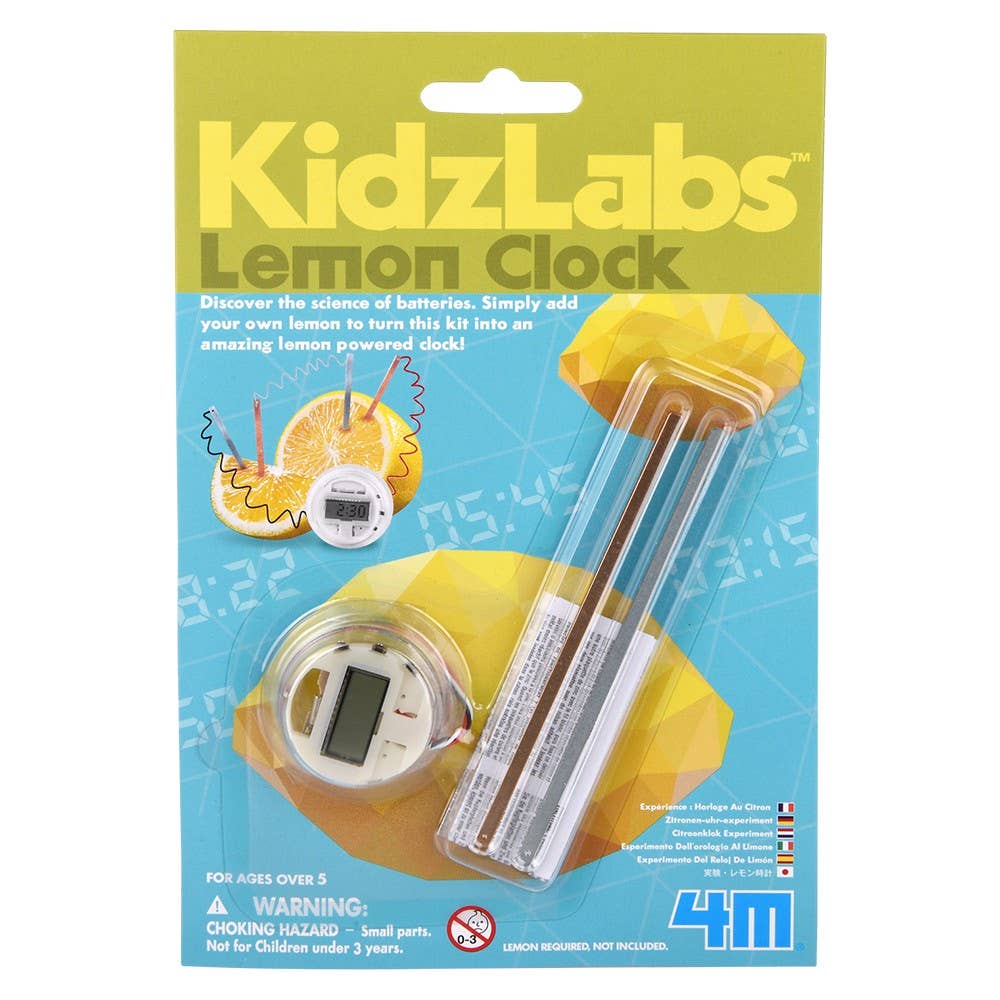 KidzLabs Lemon Clock STEM KIT
