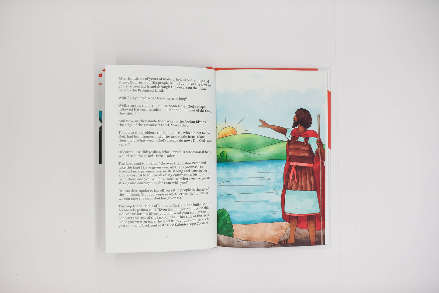 Over The River: The Story of Joshua: Hardback Book