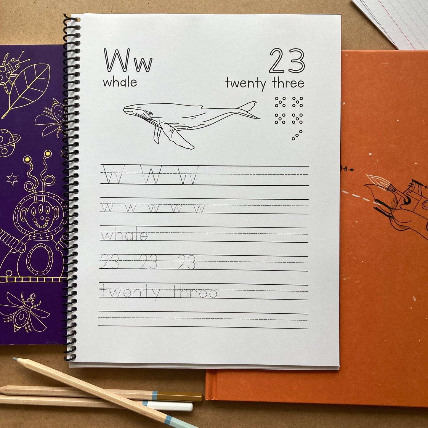 Animal ABC + 123 Workbook