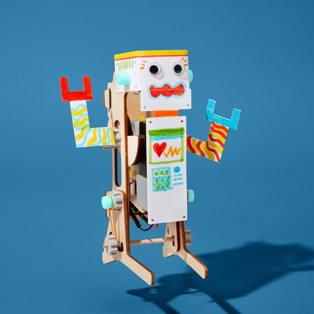 Jumping Robot, STEM Robotics & Building Kit for Kids