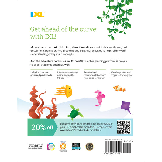 IXL Ultimate Grade 4 Math Workbook