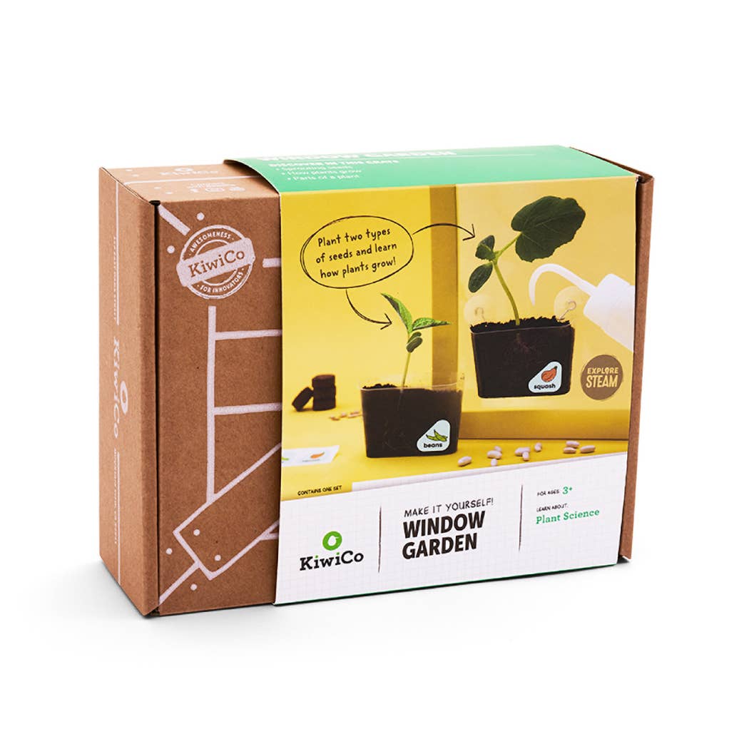 Window Garden DIY Growing Plant Kit for Kids