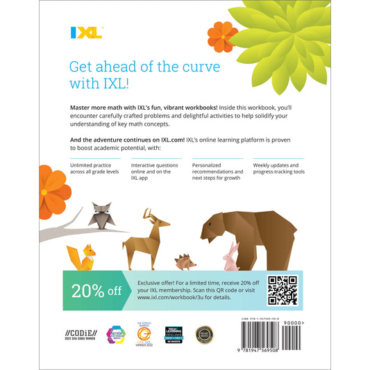 IXL Ultimate Grade 3 Math Workbook