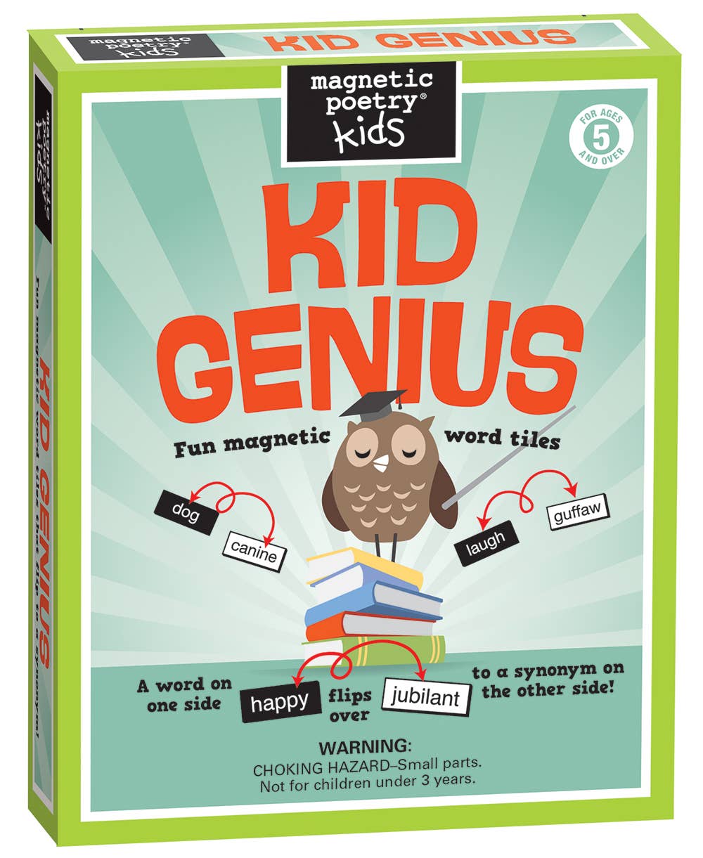 Kid Genius Magnetic Poetry Kit