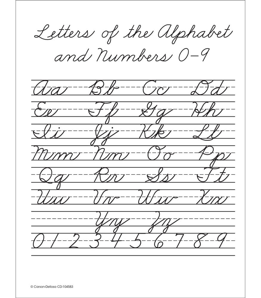 Beginning Traditional Cursive, Grades 1 - 3
