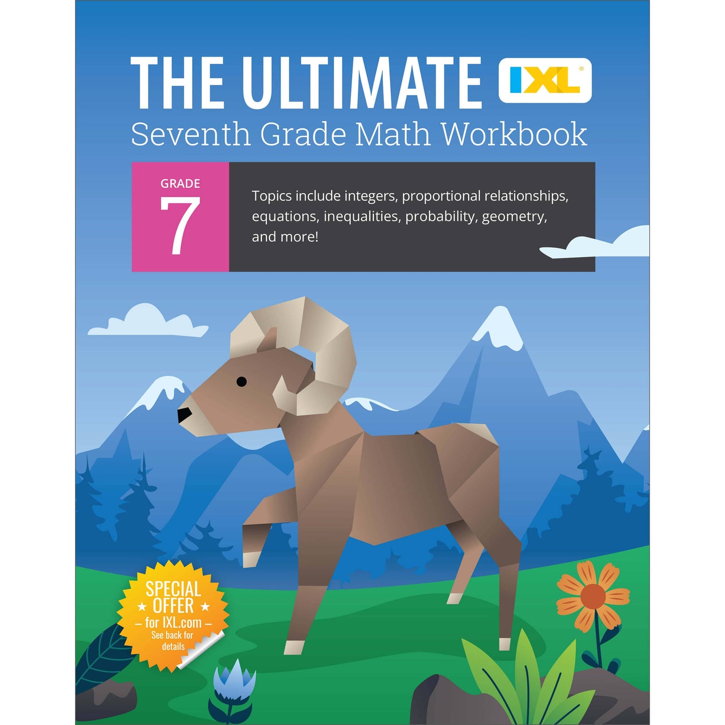 IXL Ultimate Grade 7 Math Workbook