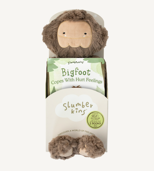 Bigfoot's Self Esteem Plush Set - with 2 books!