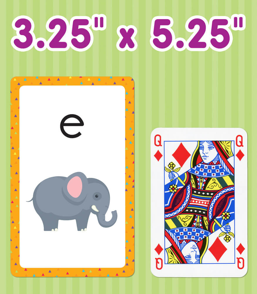 Alphabet, 54 Card Set Flash Cards Grade PK-1