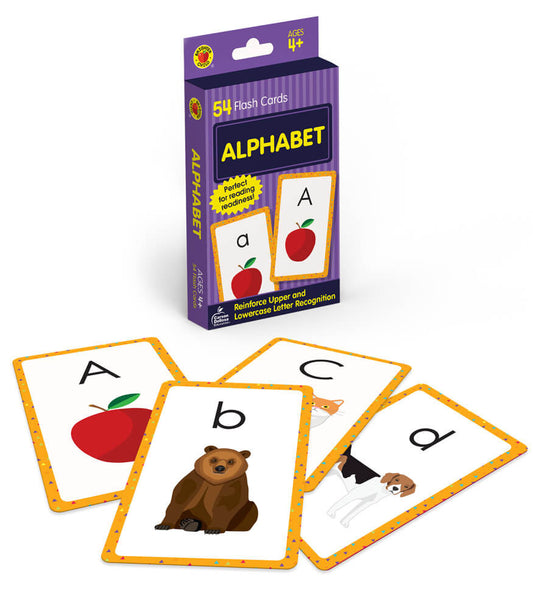 Alphabet, 54 Card Set Flash Cards Grade PK-1