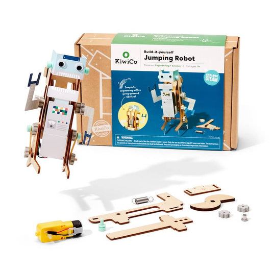 Jumping Robot, STEM Robotics & Building Kit for Kids