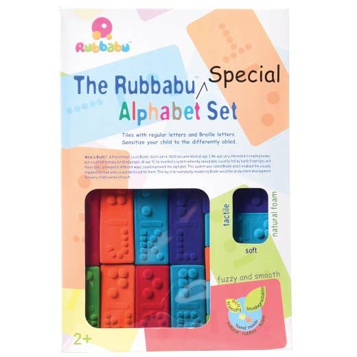 Rubbabu Special Alphabet Set with Braille