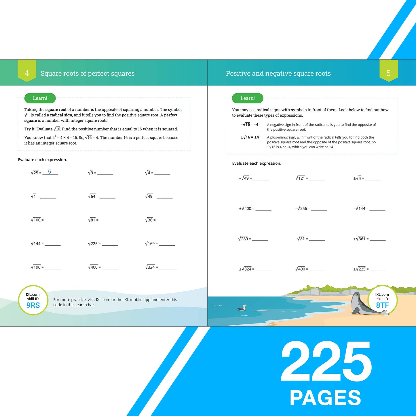 IXL Ultimate Grade 8 Math Workbook