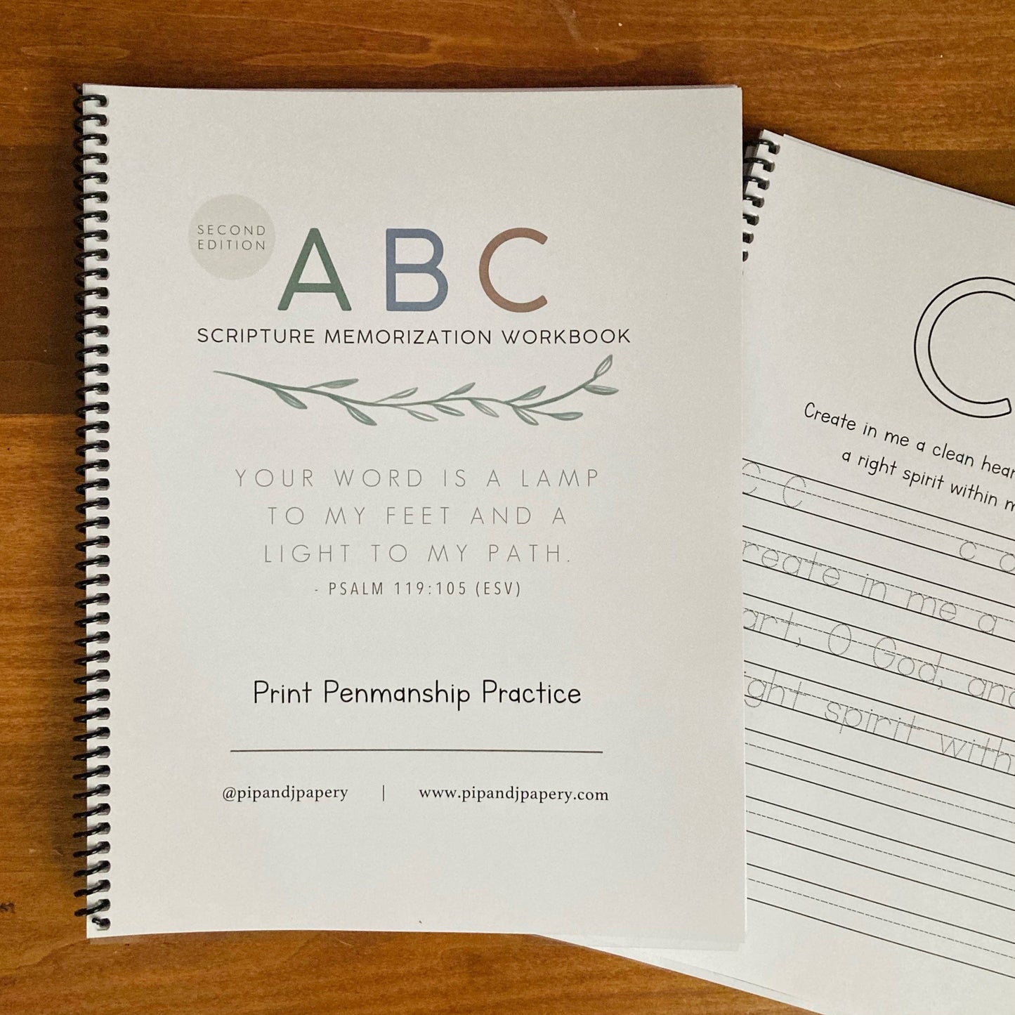 Second Edition ABC Scripture Memorization Workbook