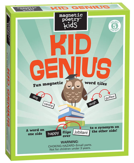 Kid Genius Magnetic Poetry Kit