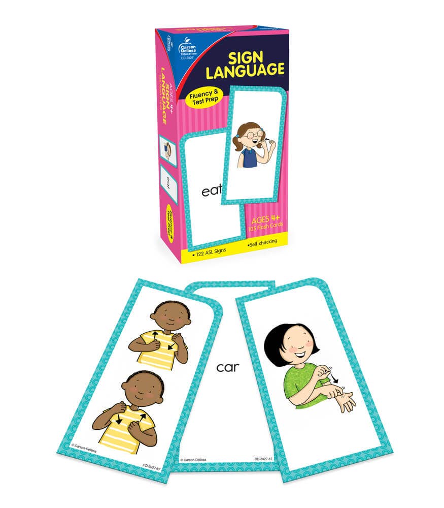 Sign Language Card Deck