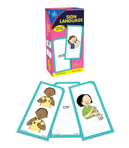 Sign Language Card Deck
