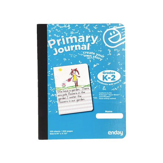 Composition Book Primary Journal 100 Ct.: Blue